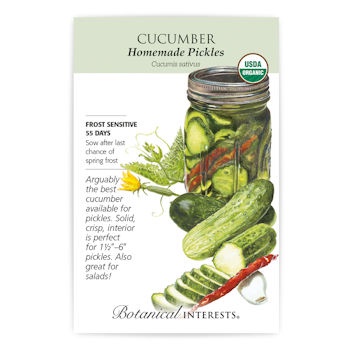 Homemade Pickles Cucumber Seeds ORG
