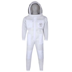 Air Mesh Ventilated Suit with Fencing and Round Veil