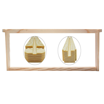 6 1/4" Unassembled Frame-Groove Top and Bottom (No Holes)