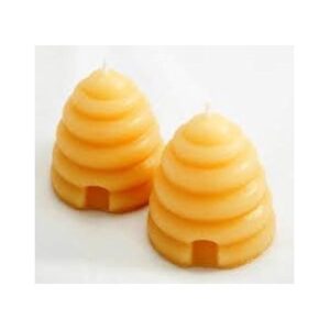 2 pack Bees wax  Beehive Votive