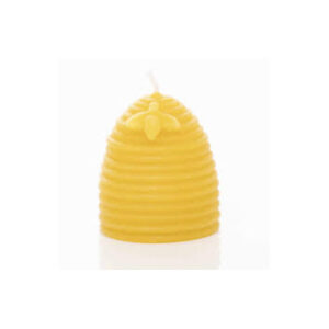 2 inch Bees Wax Skep Candle