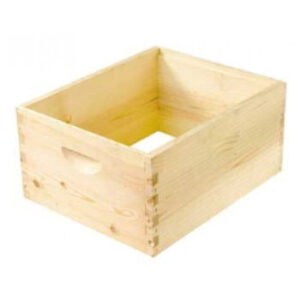 10 frame deep hive body assembled