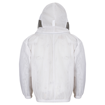 Three Layer Mesh Jacket, White - Image 2